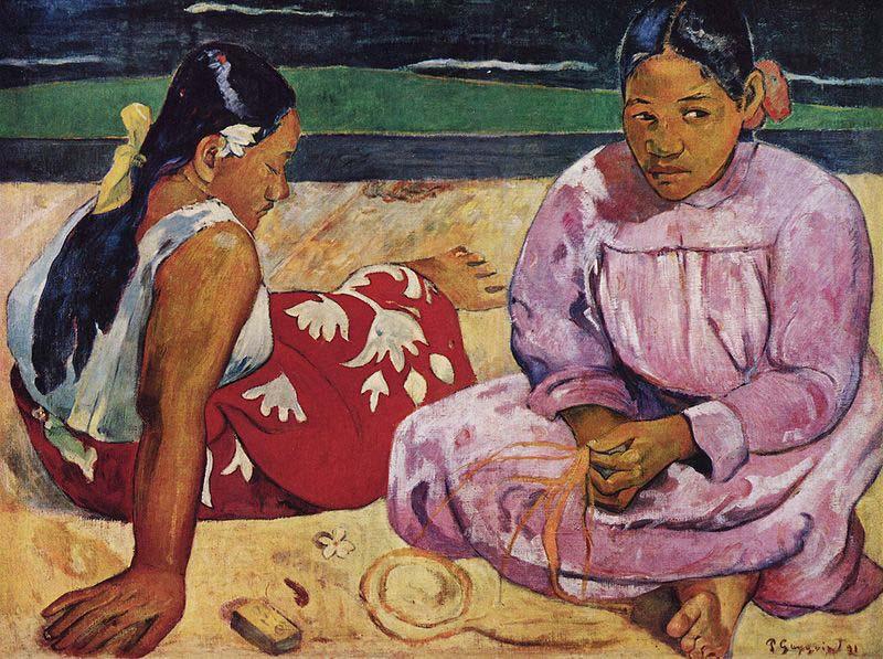 Paul Gauguin Tahitian Women on the Beach